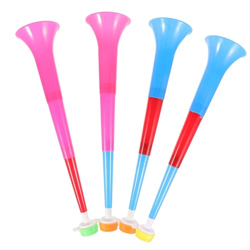 DECHOUS 4 Stück WM-Horn Stadionhornspielzeug Sport jubeln Horn Trompete jubelt Horn Hörner kindertrompeten outdoorspielzeug Kindertrompete sammeln Trompete jubelnde Stütze Plastik DECHOUS 4 Stück WM-Horn Stadionhornspielzeug Sport jubeln Horn Trompete jubelt Horn Hörner kindertrompeten outdoorspielzeug Kindertrompete sammeln Trompete jubelnde Stütze Plastik von DECHOUS