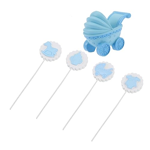 DECHOUS Kinderwagen-kuchenaufsatz Babyparty Kuchendekorationen Kreativer Babyflaschen-kuchenaufsatz Für Party DECHOUS Kinderwagen-kuchenaufsatz Babyparty Kuchendekorationen Kreativer Babyflaschen-kuchenaufsatz Für Party von DECHOUS