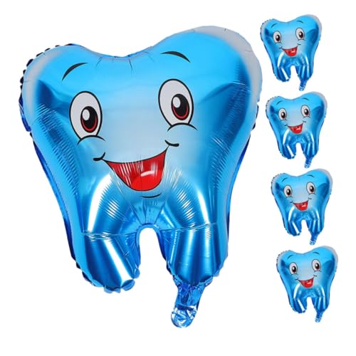DECHOUS 5 Stücke Baby Dusche Zahn Ballons Niedlichen Cartoon Ballon Dekorationen Für Baby Dusche Party Wiederverwendbare Indoor Outdoor Dekorationen DECHOUS 5 Stücke Baby Dusche Zahn Ballons Niedlichen Cartoon Ballon Dekorationen Für Baby Dusche Party Wiederverwendbare Indoor Outdoor Dekorationen von DECHOUS
