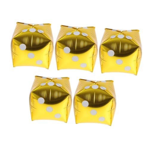 DECHOUS 5 Stück Geformte Folienballons Aus Aluminium Partydekoration Ballons Für Geburtstagsballons von DECHOUS