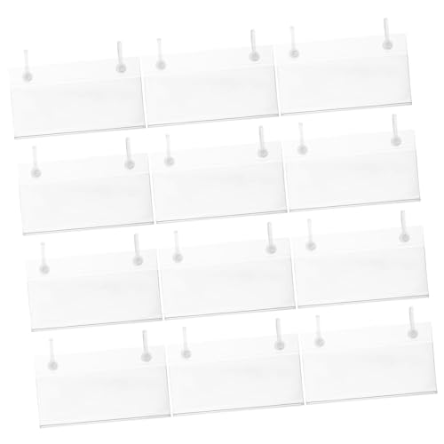 DECHOUS 50Stücke Preisschildhalter aus Etikettenhalter für Transparent für Supermärkte und Einzelhandel Langlebig und Installieren DECHOUS 50Stücke Preisschildhalter aus Etikettenhalter für Transparent für Supermärkte und Einzelhandel Langlebig und Installieren von DECHOUS
