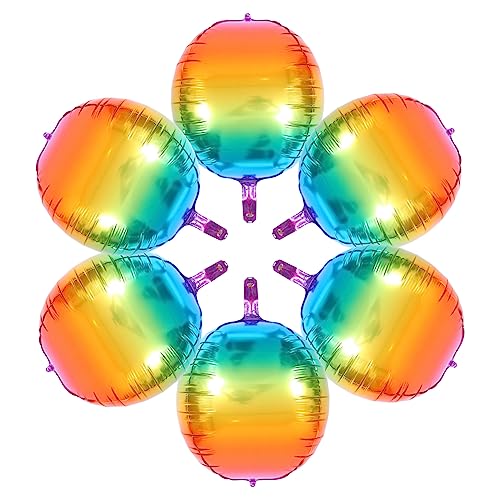 DECHOUS Tragbare Form Aluminiumfolie Hochzeitsballons 6 Requisiten Für Dekorationen von DECHOUS
