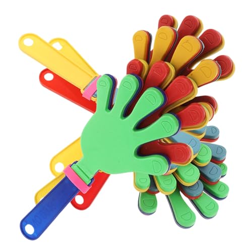 DECHOUS 8 Stück Bunte Plastik Handklatscher Laute Klatschhand für Sportveranstaltungen Party Lärmmacher Gruppenaktivitäten Kinderfreundlich und Leicht zu Bedienen DECHOUS 8 Stück Bunte Plastik Handklatscher Laute Klatschhand für Sportveranstaltungen Party Lärmmacher Gruppenaktivitäten Kinderfreundlich und Leicht zu Bedienen von DECHOUS