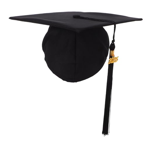 DECHOUS Verstellbare Abschlusskappe Mit 2025-quaste Bachelor-kappe Für Erwachsene Teenager College-abschlussbedarf Graduiertenhut Weicher Polyesterstoff DECHOUS Verstellbare Abschlusskappe Mit 2025-quaste Bachelor-kappe Für Erwachsene Teenager College-abschlussbedarf Graduiertenhut Weicher Polyesterstoff von DECHOUS