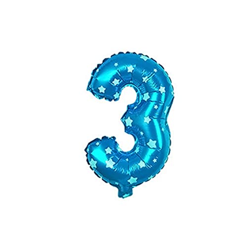 DECHOUS Aluminium Folienballon Zahl 3 Party Dekoration Für Geburtstag Hochzeit Jubiläum Mylar Ballon Mit Blauem Druck Hochzeitsdeko Geburtstagsluftballon DECHOUS Aluminium Folienballon Zahl 3 Party Dekoration Für Geburtstag Hochzeit Jubiläum Mylar Ballon Mit Blauem Druck Hochzeitsdeko Geburtstagsluftballon von DECHOUS
