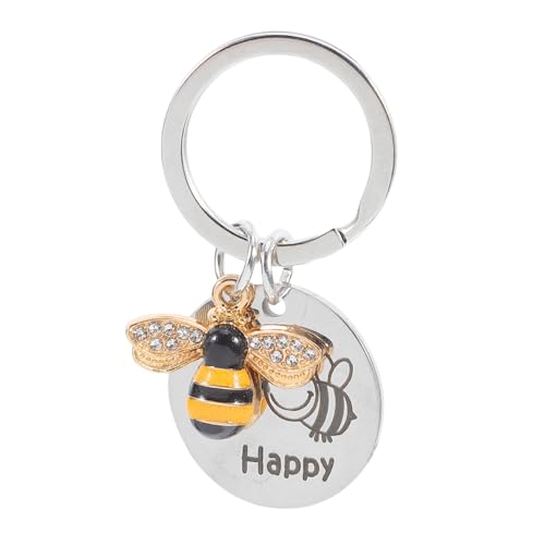 DECHOUS Bienenschlüsselkettenbiene Für Partybevorzugungen Schlüsseldiener Charms Bag Charms Accessoires Biene Charme Tierschlüsselketten Bienenparty Gefälligkeiten von DECHOUS