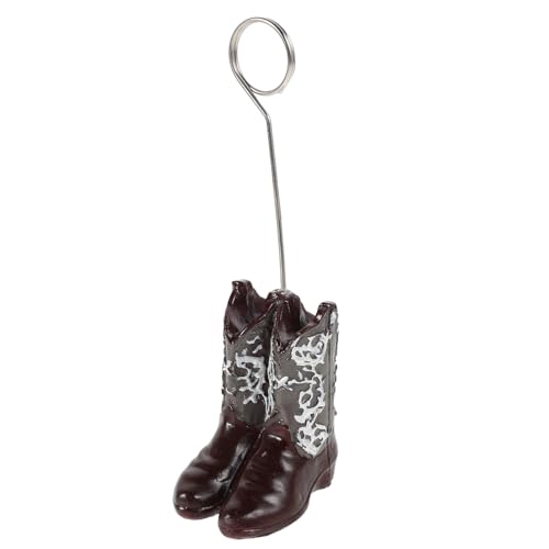 DECHOUS Cowboystiefel Nachrichtenclip Bilderständer Nachrichtenclips Western Party Mittelstücke Exotische Cowboystiefel Kompakter Kartenclip Tischkarten Für Tischdekoration Menü DECHOUS Cowboystiefel Nachrichtenclip Bilderständer Nachrichtenclips Western Party Mittelstücke Exotische Cowboystiefel Kompakter Kartenclip Tischkarten Für Tischdekoration Menü von DECHOUS