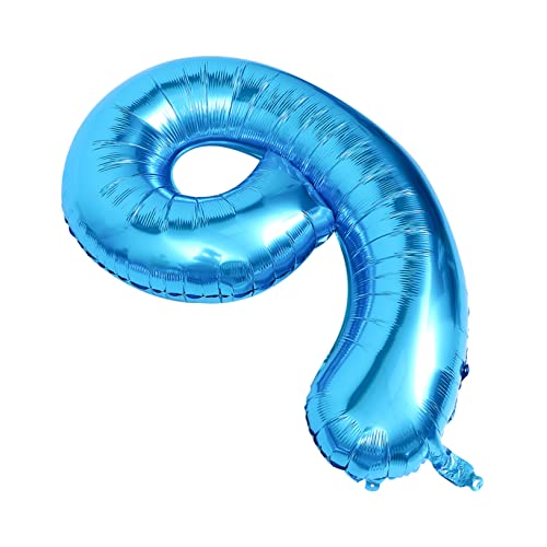 DECHOUS 40 Aluminiumfolie Nummer Ballon 9 Dekorationen Ballon Für Geburtstag Party Hintergrund Dekorative Ballons DECHOUS 40 Aluminiumfolie Nummer Ballon 9 Dekorationen Ballon Für Geburtstag Party Hintergrund Dekorative Ballons von DECHOUS