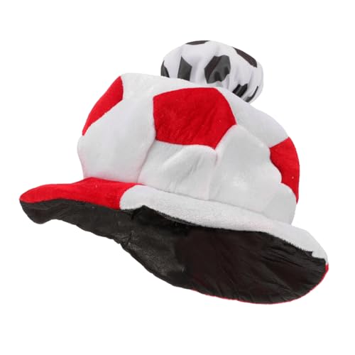 DECHOUS Fußballmütze football cap sporty cap Fußballspielhut Hut für Fußballfans Fußball Kopfbedeckung Fußballkappe Fußball-Jubelhut Fußballspielkappen Hut mit Fußballmotiv Filzhut Wolle DECHOUS Fußballmütze football cap sporty cap Fußballspielhut Hut für Fußballfans Fußball Kopfbedeckung Fußballkappe Fußball-Jubelhut Fußballspielkappen Hut mit Fußballmotiv Filzhut Wolle von DECHOUS