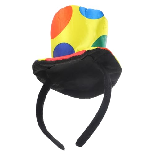 DECHOUS Halloween Clown Haarreif Leichtes Kopfschmuck Party Cosplay Accessoire für Damen und Herren Bequemer Sitz für Karneval Themen und Kostümpartys DECHOUS Halloween Clown Haarreif Leichtes Kopfschmuck Party Cosplay Accessoire für Damen und Herren Bequemer Sitz für Karneval Themen und Kostümpartys von DECHOUS