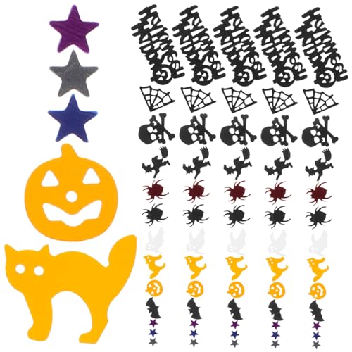 DECHOUS Halloween Tischdeko Konfetti Mix aus Spinne Kürbis Geist Fledermaus Schädel PVC Streudeko für Partyfestliche Halloween Dekoration Tischstreu für Gruselszenen und Partyfüllung DECHOUS Halloween Tischdeko Konfetti Mix aus Spinne Kürbis Geist Fledermaus Schädel PVC Streudeko für Partyfestliche Halloween Dekoration Tischstreu für Gruselszenen und Partyfüllung von DECHOUS