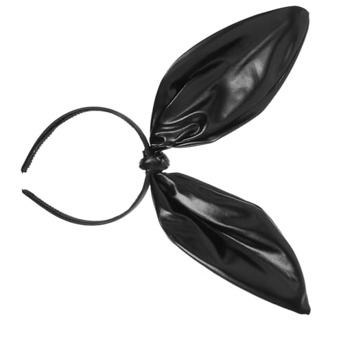 DECHOUS Hasenmädchen-Stirnband Osterhase Haarreifen mit Hasenohren tierhaarreifen Kaninchenohren Haarband Ohrstirnbänder für Frauen Party-Stirnbänder für Frauen Leder Black DECHOUS Hasenmädchen-Stirnband Osterhase Haarreifen mit Hasenohren tierhaarreifen Kaninchenohren Haarband Ohrstirnbänder für Frauen Party-Stirnbänder für Frauen Leder Black von DECHOUS