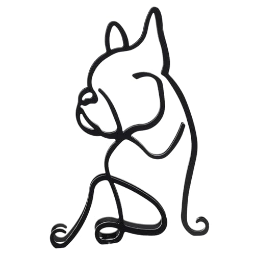 DECHOUS Einzigartige Bulldog Dekoration Hause Schmuck Eisen Pet Ornament Für Desktop DECHOUS Einzigartige Bulldog Dekoration Hause Schmuck Eisen Pet Ornament Für Desktop von DECHOUS