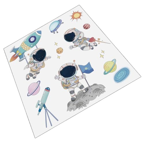 DECHOUS Einzigartiges Design Astronaut Aufkleber Pvc Abnehmbare Für Wohnzimmer von DECHOUS