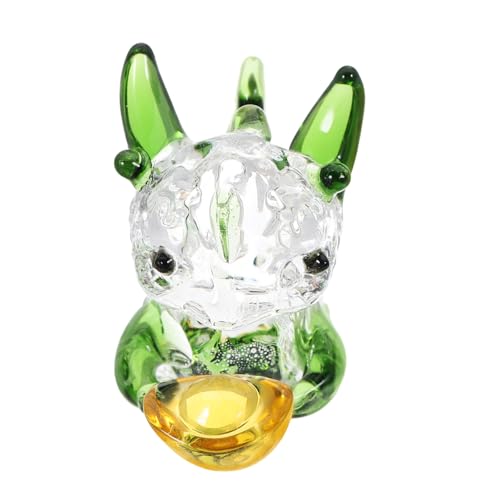 DECHOUS Mini-Drachen-Ornamente Dekoration Aus Zuckerrohr Gedenk-plüschbär Drache des Neuen Jahres Charmefiguren Tischfiguren China Schwarze Dekoration Plüschtier Babyfigur Reize Green Glas DECHOUS Mini-Drachen-Ornamente Dekoration Aus Zuckerrohr Gedenk-plüschbär Drache des Neuen Jahres Charmefiguren Tischfiguren China Schwarze Dekoration Plüschtier Babyfigur Reize Green Glas von DECHOUS