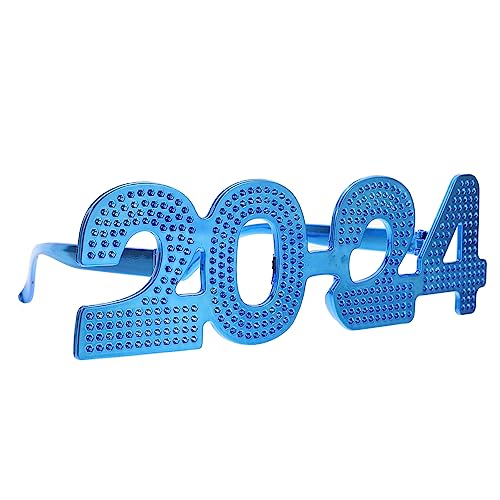 DECHOUS Neujahrsfeierbrille Aus Leichtem PC Material Dekorative Partybrille Für Fasching Und Festivals Lustige Requisiten Für Unvergessliche DECHOUS Neujahrsfeierbrille Aus Leichtem PC Material Dekorative Partybrille Für Fasching Und Festivals Lustige Requisiten Für Unvergessliche von DECHOUS