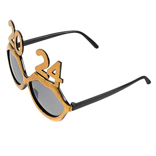 DECHOUS Neujahrszahlenbrille Für Party Dekorative Brille Mit Einzigartigem Design Fotorequisiten Für Festivalfeiern Glatte Oberfläche Für Angenehmen Tragekomfort DECHOUS Neujahrszahlenbrille Für Party Dekorative Brille Mit Einzigartigem Design Fotorequisiten Für Festivalfeiern Glatte Oberfläche Für Angenehmen Tragekomfort von DECHOUS