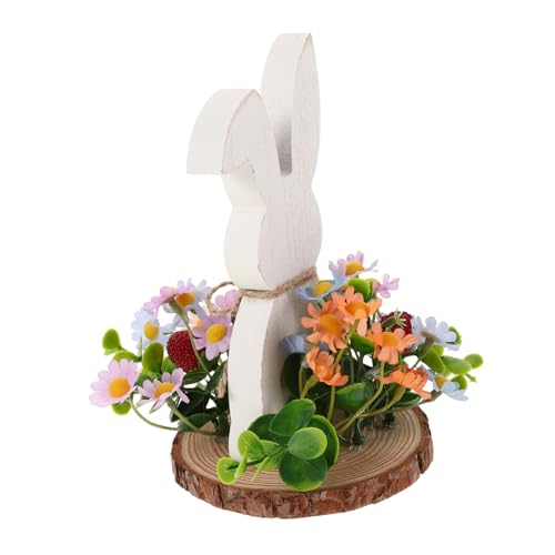 DECHOUS Osterdekoration Holzfigur Hase Rustikale Tischdeko Für Ostern Niedlicher Hase Für Frühlings Dekoration Tischmittelpunkt Für Ostern DECHOUS Osterdekoration Holzfigur Hase Rustikale Tischdeko Für Ostern Niedlicher Hase Für Frühlings Dekoration Tischmittelpunkt Für Ostern von DECHOUS