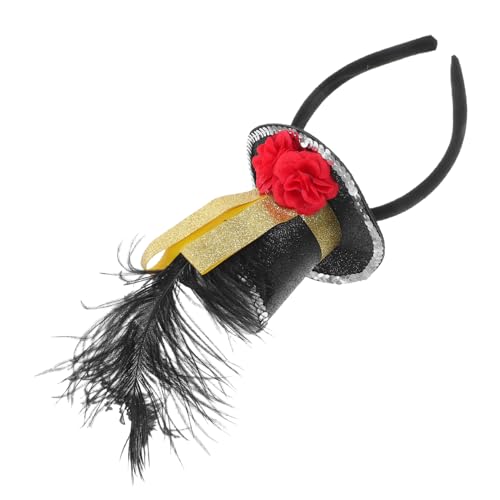 DECHOUS Party Haarband mit Steampunk Fascinator Kleines Haarreif für Tee Partys Halloween Karneval und Kostümaccessoires Einfach zu Tragen und Vielseitig Einsetzbar DECHOUS Party Haarband mit Steampunk Fascinator Kleines Haarreif für Tee Partys Halloween Karneval und Kostümaccessoires Einfach zu Tragen und Vielseitig Einsetzbar von DECHOUS