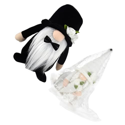 DECHOUS Pcs Braut GNOME Puppen Hochzeit GNOME Dekorationen Plüsch Für Hochzeit Decor Home Und Event Dekorationen DECHOUS Pcs Braut GNOME Puppen Hochzeit GNOME Dekorationen Plüsch Für Hochzeit Decor Home Und Event Dekorationen von DECHOUS