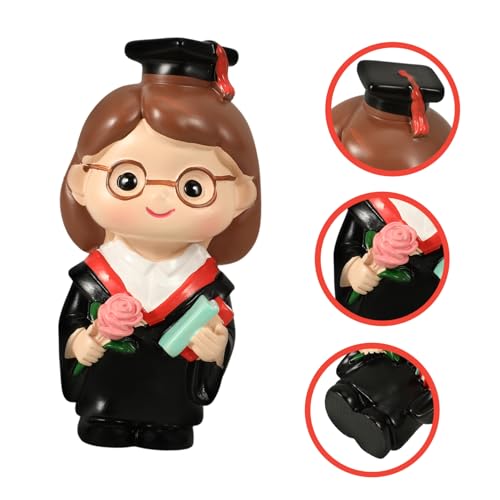 DECHOUS Resin Cake Topper Doktorin Figurine Stabile Kuchendeko Abschlussfeier Partydeko Lebensmittelgeeignet für Torten Muffins und Desserts DECHOUS Resin Cake Topper Doktorin Figurine Stabile Kuchendeko Abschlussfeier Partydeko Lebensmittelgeeignet für Torten Muffins und Desserts von DECHOUS