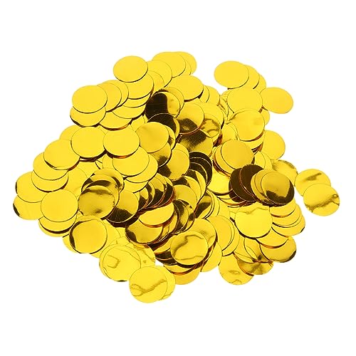 DECHOUS Partygeschirr Sulies Gold Konfetti Runde Papierschnitzel Dekorative Tisch Konfetti Streuer Für Partyzubehör DECHOUS Partygeschirr Sulies Gold Konfetti Runde Papierschnitzel Dekorative Tisch Konfetti Streuer Für Partyzubehör von DECHOUS
