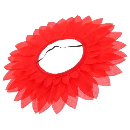 DECHOUS Sonnenblumenhut für Anlage Toga gefälscht Fee Blumen- partyhüte sonnenblumen haarschmuck stutzenhalter dekoration Sonnenblumenkopfbedeckung Tanzkostüme Seidentuch rot DECHOUS Sonnenblumenhut für Anlage Toga gefälscht Fee Blumen- partyhüte sonnenblumen haarschmuck stutzenhalter dekoration Sonnenblumenkopfbedeckung Tanzkostüme Seidentuch rot von DECHOUS