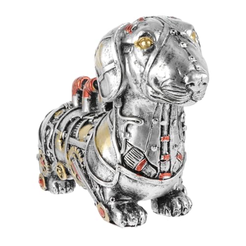 DECHOUS Steampunk-Ornamente Vintage- Desktop-Punk- Frack Tür Schnauze Dampfpunk Kokett Urnen Partyzubehör Für Hundegeburtstage Künstlich Dekorationen Heiser Auto Harz DECHOUS Steampunk-Ornamente Vintage- Desktop-Punk- Frack Tür Schnauze Dampfpunk Kokett Urnen Partyzubehör Für Hundegeburtstage Künstlich Dekorationen Heiser Auto Harz von DECHOUS