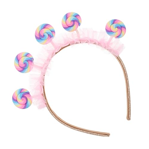 DECHOUS Stirnband für Haarband für Mädchen Lutscher-Stirnband Stirnbänder hair accessories for Geburtstagsparty Haarschmuck Party-Haarreifen entzückender Kopfschmuck Plastik DECHOUS Stirnband für Haarband für Mädchen Lutscher-Stirnband Stirnbänder hair accessories for Geburtstagsparty Haarschmuck Party-Haarreifen entzückender Kopfschmuck Plastik von DECHOUS