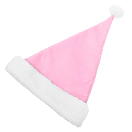 DECHOUS Weihnachtsmütze Festliche Lieferungen Nikolausmütze Männer Rosa Goldener Samt DECHOUS Weihnachtsmütze Festliche Lieferungen Nikolausmütze Männer Rosa Goldener Samt von DECHOUS