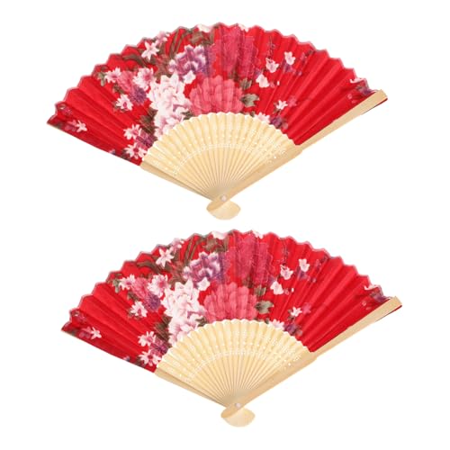 DECHOUS Chinesischer Faltbarer Handfächer 2 Stück Papierfächer Für Die Dekoration des Hochzeitszimmers DECHOUS Chinesischer Faltbarer Handfächer 2 Stück Papierfächer Für Die Dekoration des Hochzeitszimmers von DECHOUS