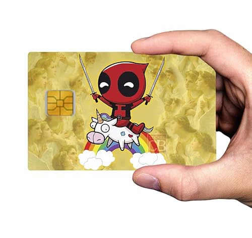 Aufkleber für Bankkarte, Format US, Deadpool und seine Heiligen – unterscheiden und dekorieren Sie Ihre Bankkarte nach Ihren Wünschen Aufkleber für Bankkarte, Format US, Deadpool und seine Heiligen – unterscheiden und dekorieren Sie Ihre Bankkarte nach Ihren Wünschen von DECO-IDEES
