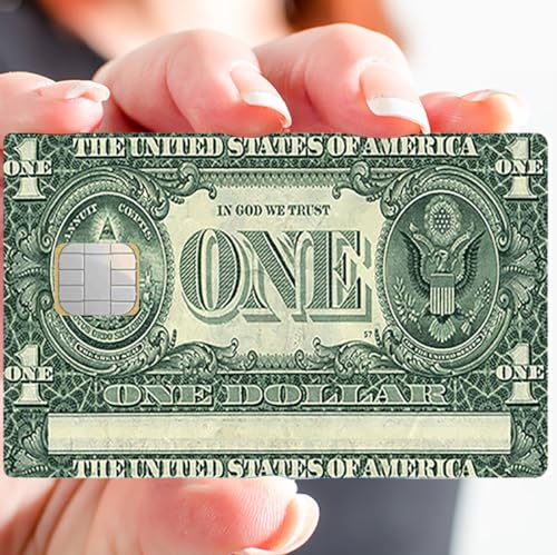 Aufkleber für Bankkarten, US, One Dollar – Unterscheiden und dekorieren Sie Ihre Bankkarte nach Ihren Wünschen Aufkleber für Bankkarten, US, One Dollar – Unterscheiden und dekorieren Sie Ihre Bankkarte nach Ihren Wünschen von DECO-IDEES
