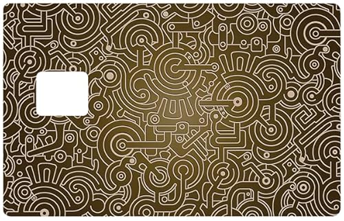 Aufkleber für Kreditkarten, US-Format, Mechanismus, Zahnrad – Verschiedene und dekorieren Sie Ihre Bankkarte nach Belieben Aufkleber für Kreditkarten, US-Format, Mechanismus, Zahnrad – Verschiedene und dekorieren Sie Ihre Bankkarte nach Belieben von DECO-IDEES