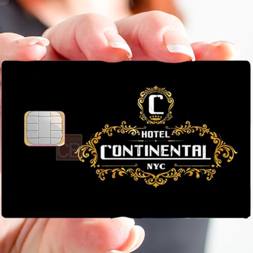 Hotel Continental New York, Aufkleber für Kreditkarten, US-Format – unterscheiden und dekorieren Sie Ihre Bankkarte nach Ihren Wünschen von DECO-IDEES