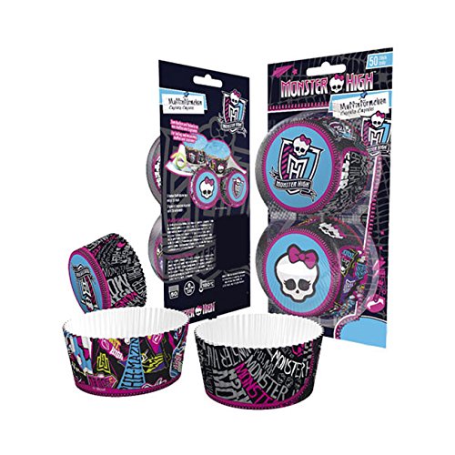 DEKOBACK 01-14-00785 Muffinförmchen Monsterhigh, 50 stück von DECOCINO