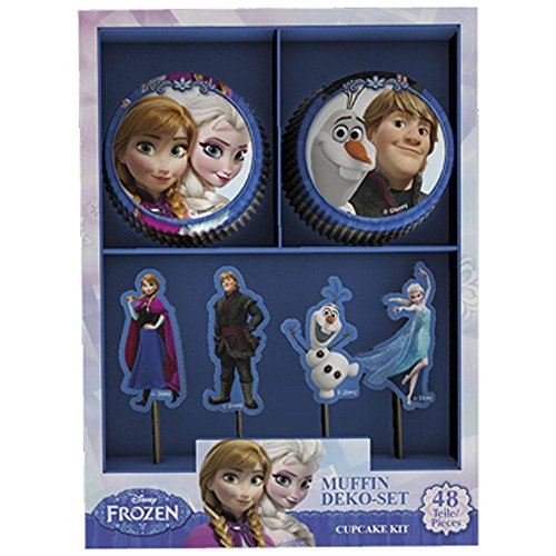Decocino Muffinset, Papier, Holzzahnstocher, Mehrfarbig 32086 von DECOCINO