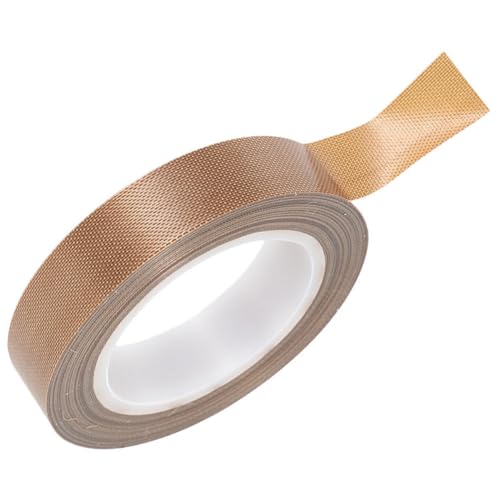 DECOMELODY 1 Rolle Ptfe Klebeband Hochtemperaturbeständiges Vakuumierer Tape für Lebensmittel Wärmeisolierung und Zuverlässige Abdichtung von DECOMELODY