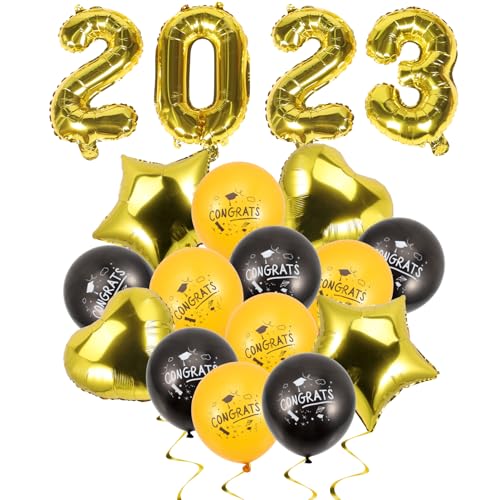 DECOMELODY 1 Satz Abschluss Ballon Goldrand Ballongirlande classroom decorations abschlussfeier Abschlussballons für das Klassenzimmer Partyballons für den Abschluss Aluminiumfolie Golden DECOMELODY 1 Satz Abschluss Ballon Goldrand Ballongirlande classroom decorations abschlussfeier Abschlussballons für das Klassenzimmer Partyballons für den Abschluss Aluminiumfolie Golden von DECOMELODY