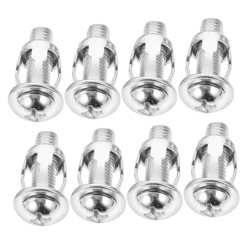 DECOMELODY 10 Sätze Teiliges Hohlnut Spreizmutter Türanker aus Metall Robuste Hohlraumanker mit Schraubjacke Passend für Dünne Wände und Hohltüren Vielseitig und Sicher für und von DECOMELODY