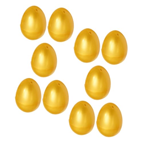 DECOMELODY 10 Stück Öffne das Golden Egg Gacha Eier Eier DIY Eier für Eier für Geschenktüten Eier für Feierlichkeiten Osterei selber Machen -Pu-Ei Plastik DECOMELODY 10 Stück Öffne das Golden Egg Gacha Eier Eier DIY Eier für Eier für Geschenktüten Eier für Feierlichkeiten Osterei selber Machen -Pu-Ei Plastik von DECOMELODY