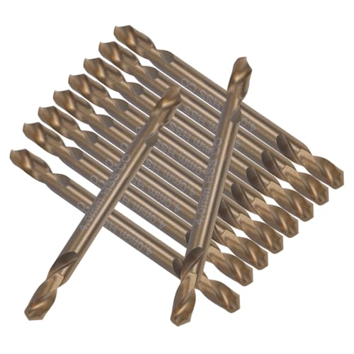 DECOMELODY 10 Stück Teiliges Co Bohrer Doppelseitige Spiralbohrer aus Kobaltstahl Verschleißfest Präzise Metallbohrer für Gehärteten Stahl Aluminium Kunststoff Holz Hochwertiges Bohrwerkzeug DECOMELODY 10 Stück Teiliges Co Bohrer Doppelseitige Spiralbohrer aus Kobaltstahl Verschleißfest Präzise Metallbohrer für Gehärteten Stahl Aluminium Kunststoff Holz Hochwertiges Bohrwerkzeug von DECOMELODY