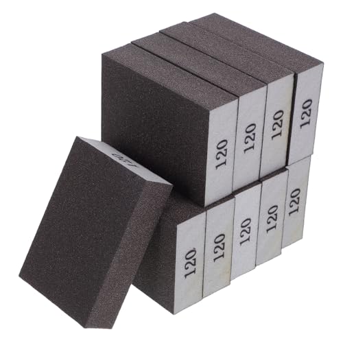 DECOMELODY 10 Stück Teiliges Körnung Schleifschwamm mit Doppelseitigen Waschbaren Schleifpads für Holz Trockenbau Metall und Möbelpolitur Langlebig Flexibel und Wiederverwendbar DECOMELODY 10 Stück Teiliges Körnung Schleifschwamm mit Doppelseitigen Waschbaren Schleifpads für Holz Trockenbau Metall und Möbelpolitur Langlebig Flexibel und Wiederverwendbar von DECOMELODY