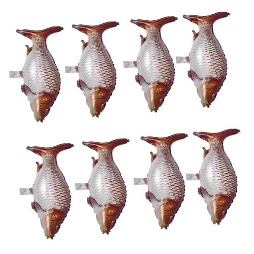 DECOMELODY 10 Stück Teiliges Realistische Fischballons aus Aluminiumfolie Lebensechte Karpfenform Bunte Partydekorationen für Angelgeburtstag Motto Interaktive Kinderunterhaltung DECOMELODY 10 Stück Teiliges Realistische Fischballons aus Aluminiumfolie Lebensechte Karpfenform Bunte Partydekorationen für Angelgeburtstag Motto Interaktive Kinderunterhaltung von DECOMELODY