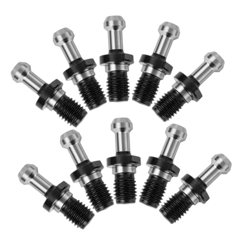 DECOMELODY 10 Stück Teiliges Zugknopf aus Gehärtetem Stahl für Cnc Fräsmaschinen Kompatibel mit Haas V Mill Modellen Vf Ec ES Robust und Austauschbar für Kühlmitteldurchlässige Werkzeuge DECOMELODY 10 Stück Teiliges Zugknopf aus Gehärtetem Stahl für Cnc Fräsmaschinen Kompatibel mit Haas V Mill Modellen Vf Ec ES Robust und Austauschbar für Kühlmitteldurchlässige Werkzeuge von DECOMELODY