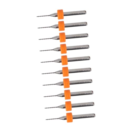 DECOMELODY 10Stücke Pcb Hartmetall Bohrer Set Mikro Gravur Bohrer für Leiterplatten Hohe Härte Verschleißfest für Präzise Bearbeitung Zufällige Farben DECOMELODY 10Stücke Pcb Hartmetall Bohrer Set Mikro Gravur Bohrer für Leiterplatten Hohe Härte Verschleißfest für Präzise Bearbeitung Zufällige Farben von DECOMELODY