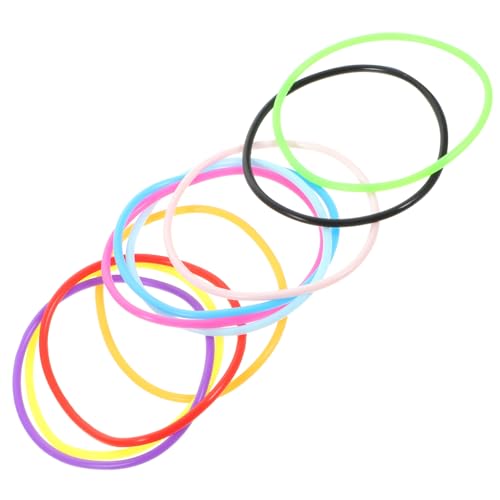 DECOMELODY 10Stücke Unisex Silikonarmbänder Bunten Farben Dehnbar und Langlebig Stylische Armbänder für Erwachsene Accessoire für Outfit Sicher und Komfortabel DECOMELODY 10Stücke Unisex Silikonarmbänder Bunten Farben Dehnbar und Langlebig Stylische Armbänder für Erwachsene Accessoire für Outfit Sicher und Komfortabel von DECOMELODY