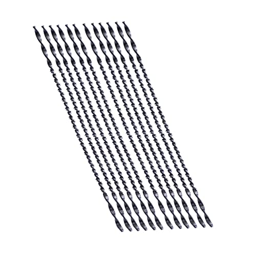 DECOMELODY 12 Stück Drahtsäge metall kappsäge metallsägeblatt Pruning saw blade Jewelry making saw blade multifunktionswerkzeug Spiralsägeblätter spiralförmige Klingen 45# Stahl Black DECOMELODY 12 Stück Drahtsäge metall kappsäge metallsägeblatt Pruning saw blade Jewelry making saw blade multifunktionswerkzeug Spiralsägeblätter spiralförmige Klingen 45# Stahl Black von DECOMELODY