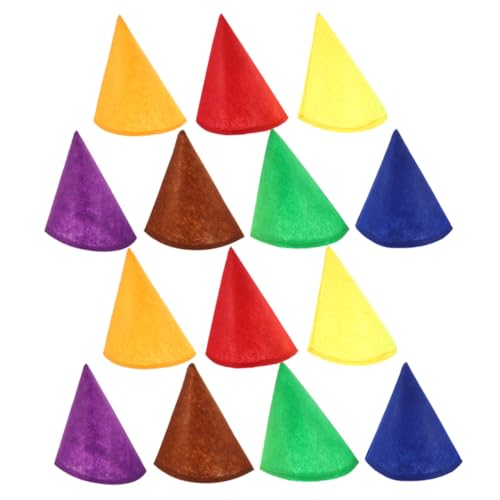 DECOMELODY 14 Stück Teiliges Bunte Filz Kegelhüte Weiche Zwergenhüte für Erwachsene und Komfortable Partyhüte mit Auffälliger Form für Geburtstag Halloween Cosplay und Festliche Anlässe DECOMELODY 14 Stück Teiliges Bunte Filz Kegelhüte Weiche Zwergenhüte für Erwachsene und Komfortable Partyhüte mit Auffälliger Form für Geburtstag Halloween Cosplay und Festliche Anlässe von DECOMELODY