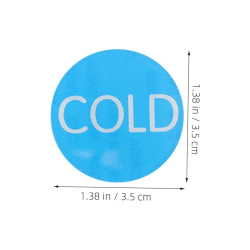 DECOMELODY 15 Paare Heiß Kalt Aufkleber Wasserhahn Indikator Sticker Passend Für Hotels Badezimmer Waschbecken Transparent Haltbar DECOMELODY 15 Paare Heiß Kalt Aufkleber Wasserhahn Indikator Sticker Passend Für Hotels Badezimmer Waschbecken Transparent Haltbar von DECOMELODY